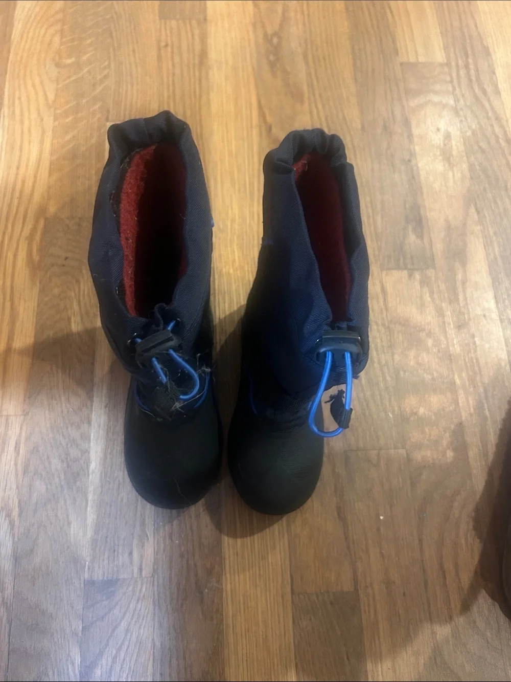 Kamik Kids Navy and Black Waterproof Snow Boots